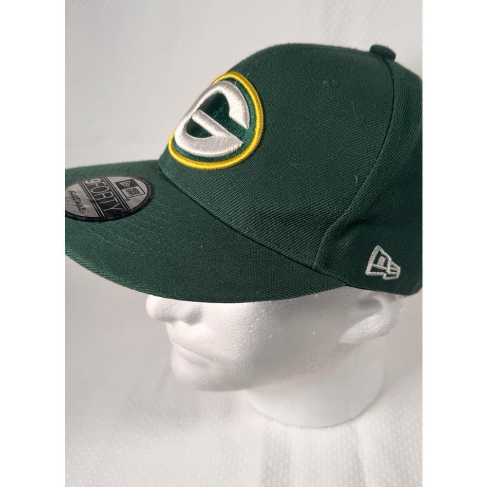 Green Bay Packers NFL Hat Unisex One-Size GREEN New Era 9Fifty Brand Team Logo